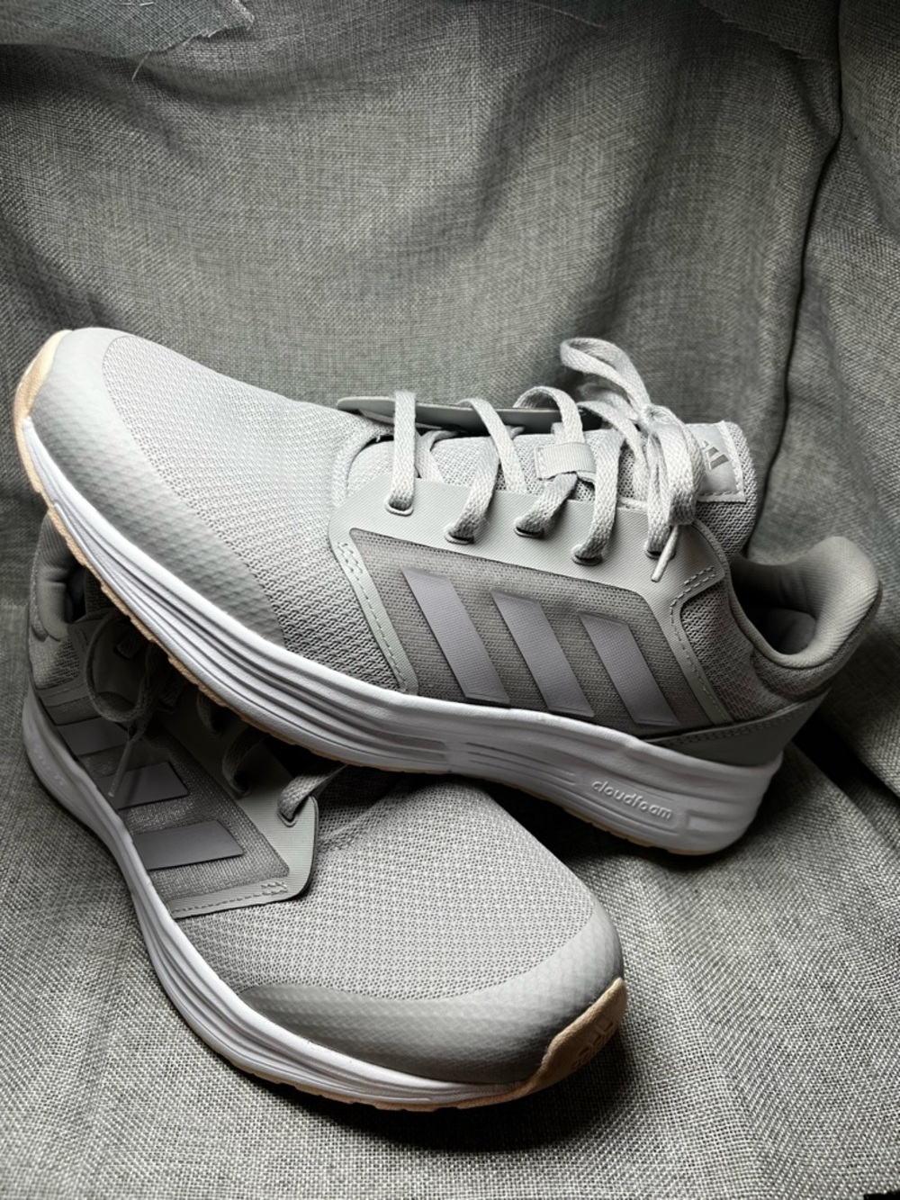 adidas Men’s Sneakers in Light Gray with White Midsole